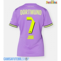 Camisa de time de futebol Borussia Dortmund Jobe Bellingham #7 Replicas 3º Equipamento Feminina 2026-27 Manga Curta